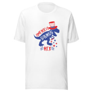 America Saurus Rex 4th Of July Shirt